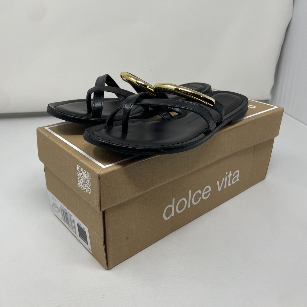 Dolce Vita Women's Walis Sandal Black Stella Size 6.5